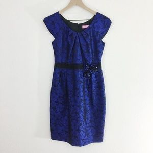 Eliza J Blue Evening Dress Size 4
